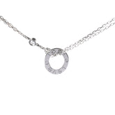 Cartier Love 2 Diamond White Gold Necklace